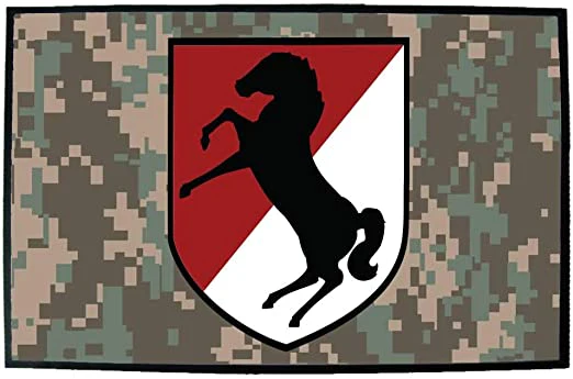 11th Armored Calvary Doormat - Image 2