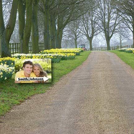 12"x18" Custom Directional Wedding Yard Signs - Image 3