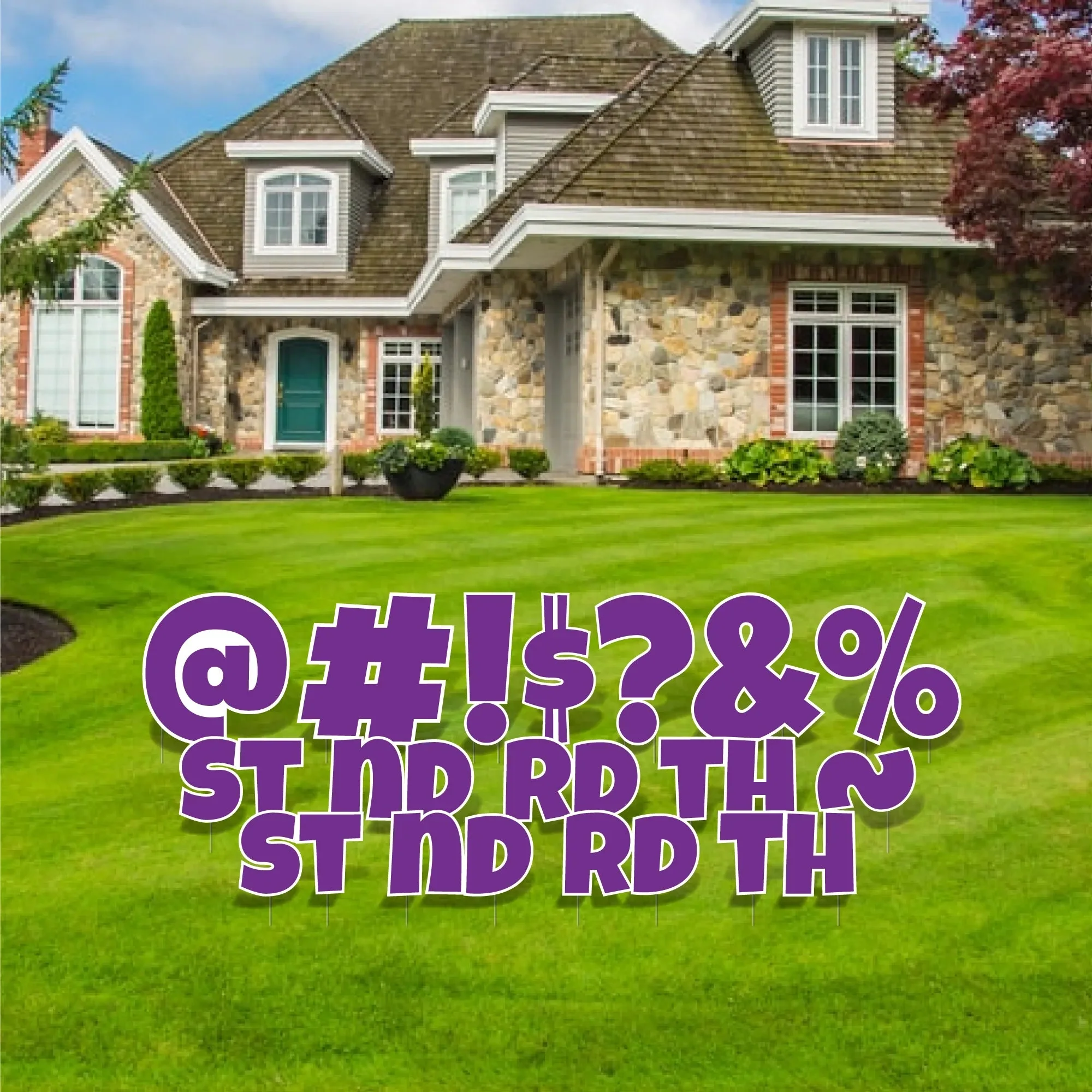 18" 'Luckiest Guy' Special Characters | Solid Color - 16 pc Set - Image 12