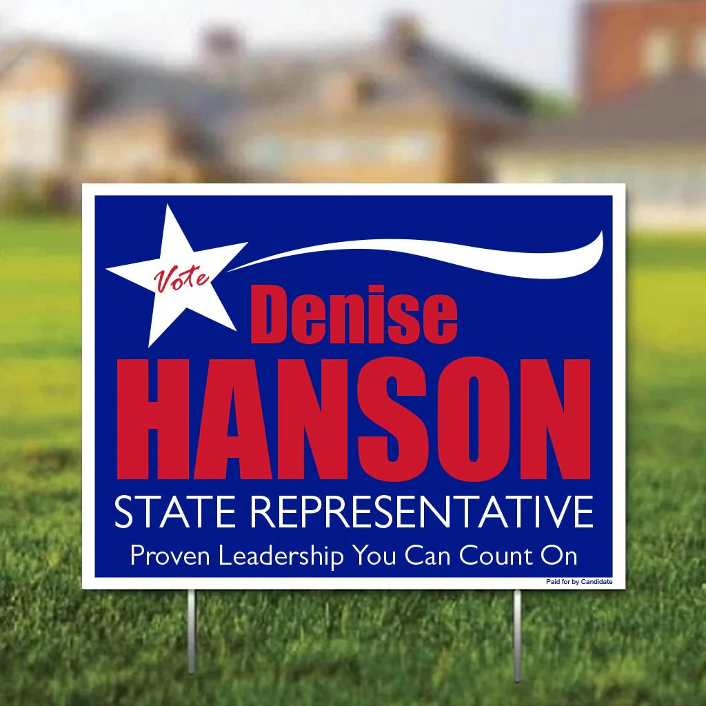 Custom Political 18"x24" Yard Signs - Image 8