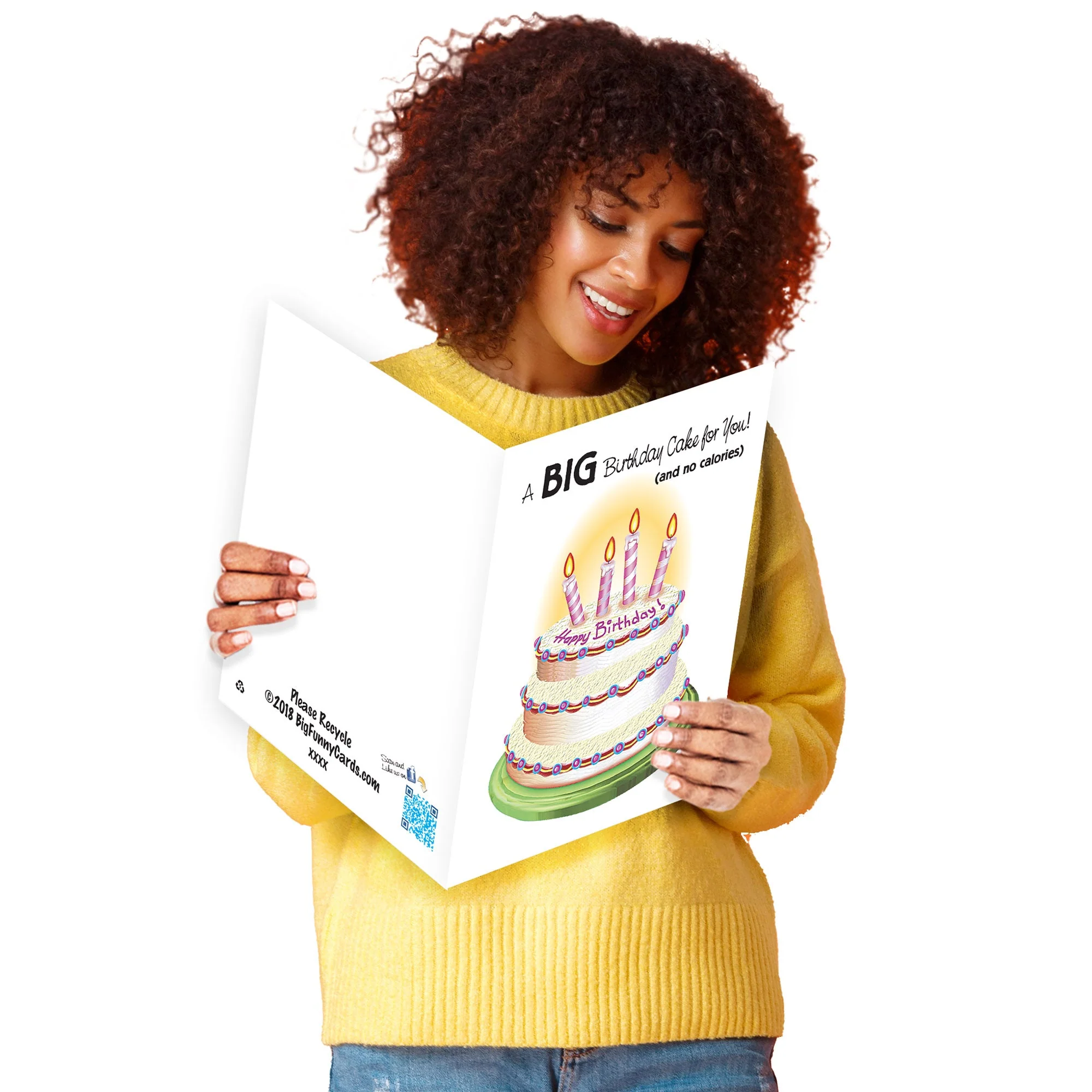 2' Giant Birthday Custom Greeting Card