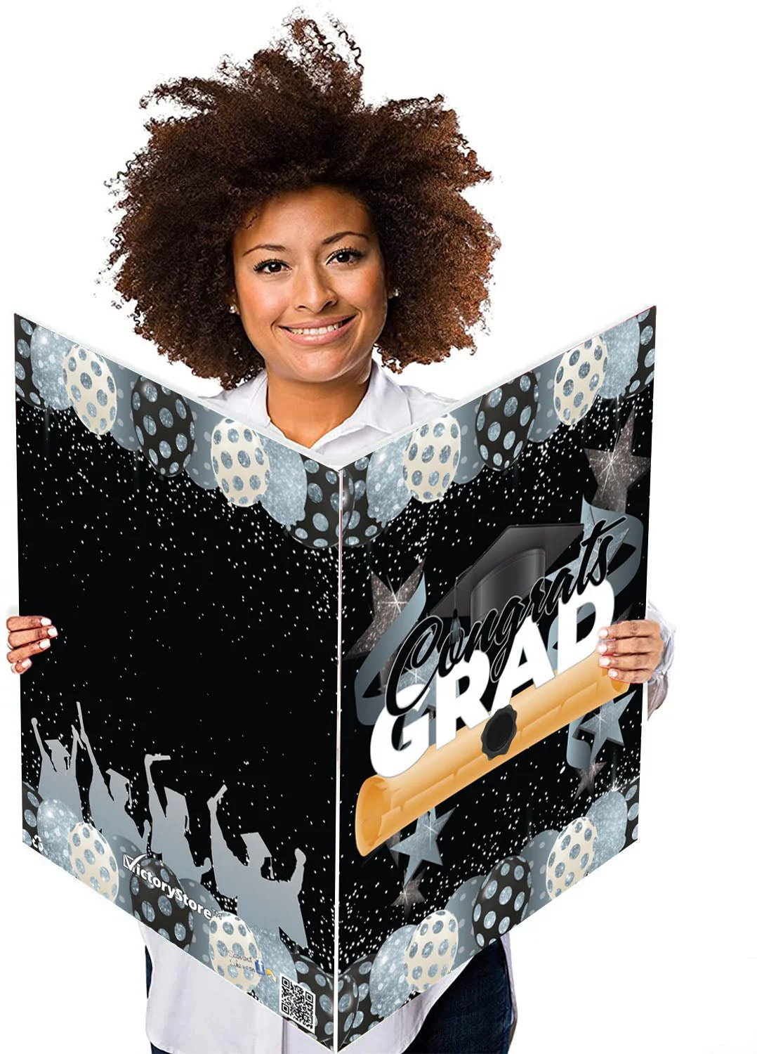 3' Giant Custom Congrats Grad Graduation Greeting Card - Image 11