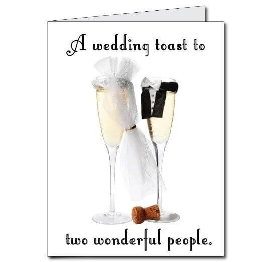 Wedding Toast Giant Greeting Card - Image 2