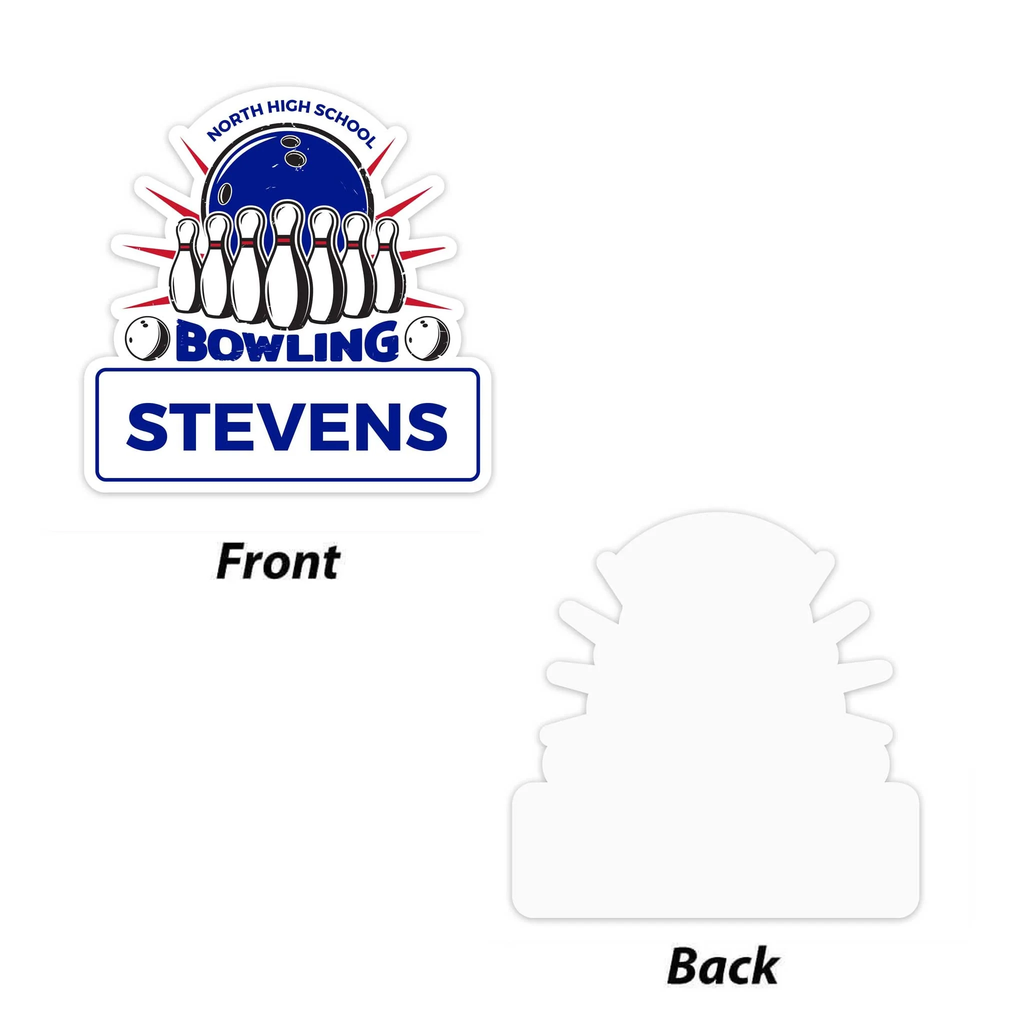 22" Bowling with Rectangle Shaped Yard Sign - Image 3