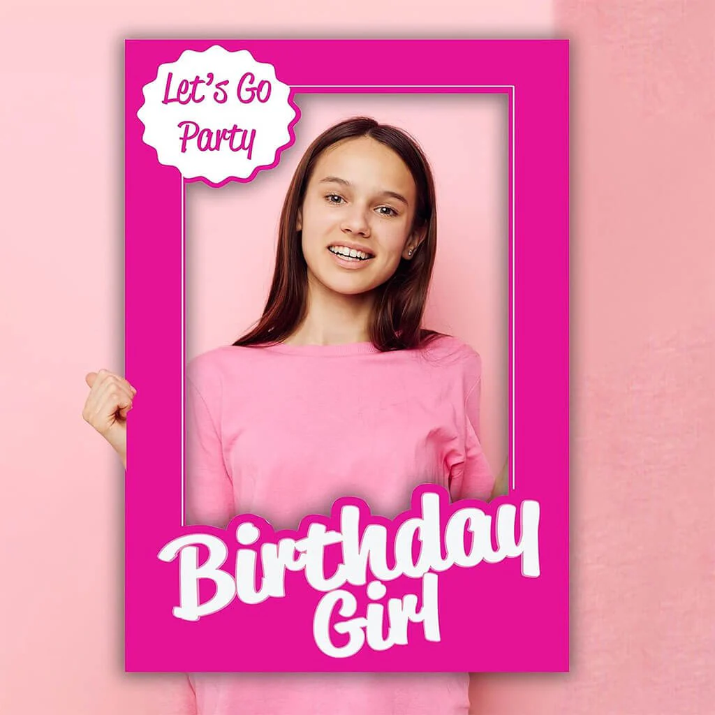 I'm A Birthday Girl Yard Sign Kit - Oversized 36x72 Inch - Image 2