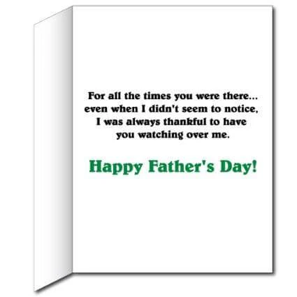 Giant Dad, Thank You Father's Day Greeting Card - Image 3