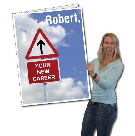 3' Custom Giant Retirement Road Signs Greeting Card