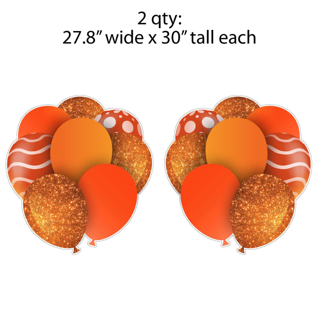 30" Balloon Bouquet Flair Set of 2 Signs for Yard Card Business - Image 19