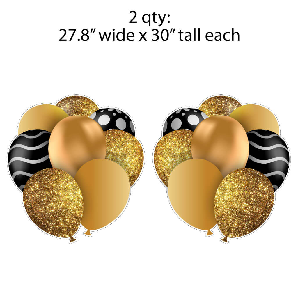 30" Balloon Bouquet Flair Set of 2 Signs for Yard Card Business - Image 23