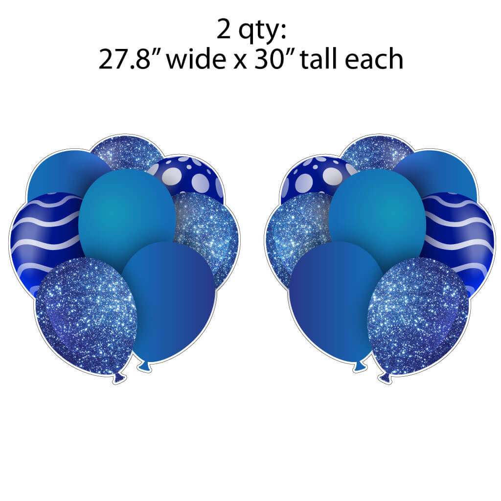 30" Balloon Bouquet Flair Set of 2 Signs for Yard Card Business - Image 29