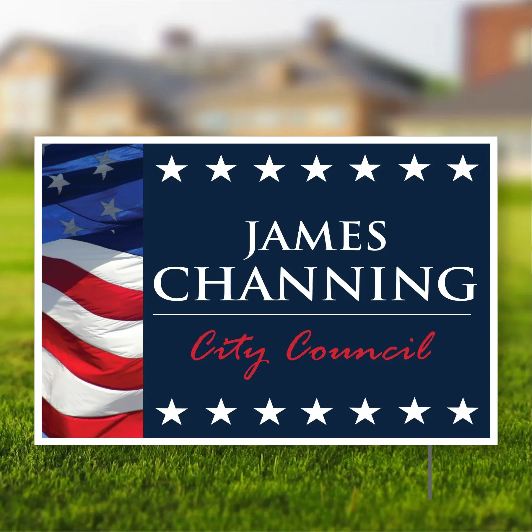 32"x48" Custom Political Road Sign - Image 5