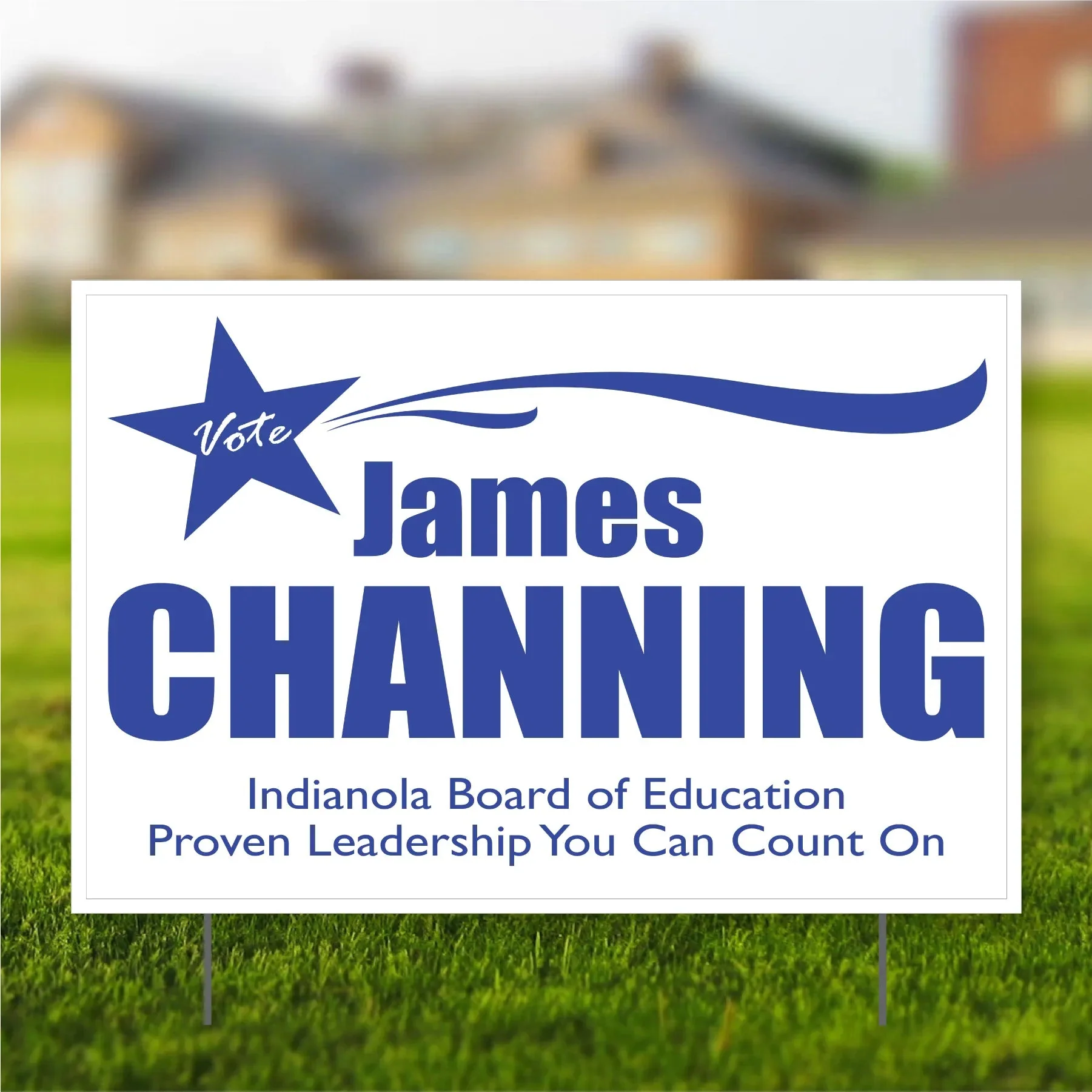 32"x48" Custom Political Road Sign - Image 9