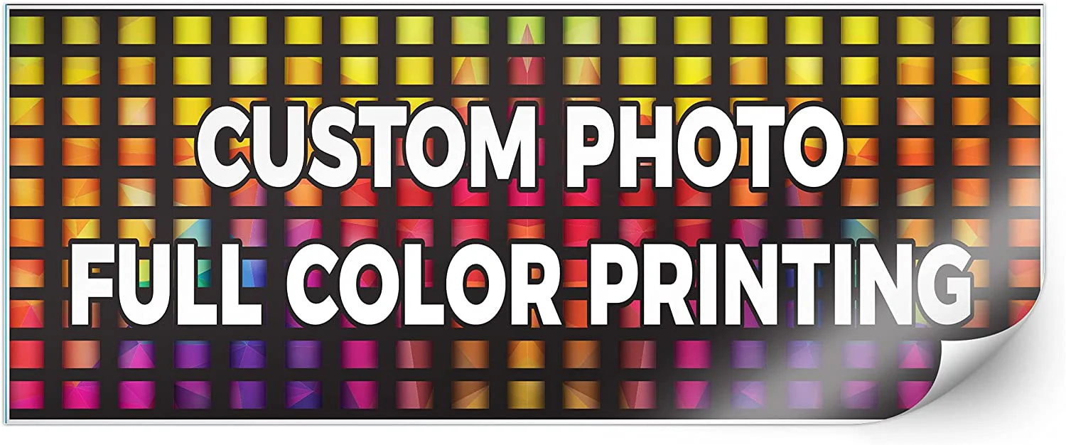 3" x 11.5" Custom Bumper Sticker - Image 2