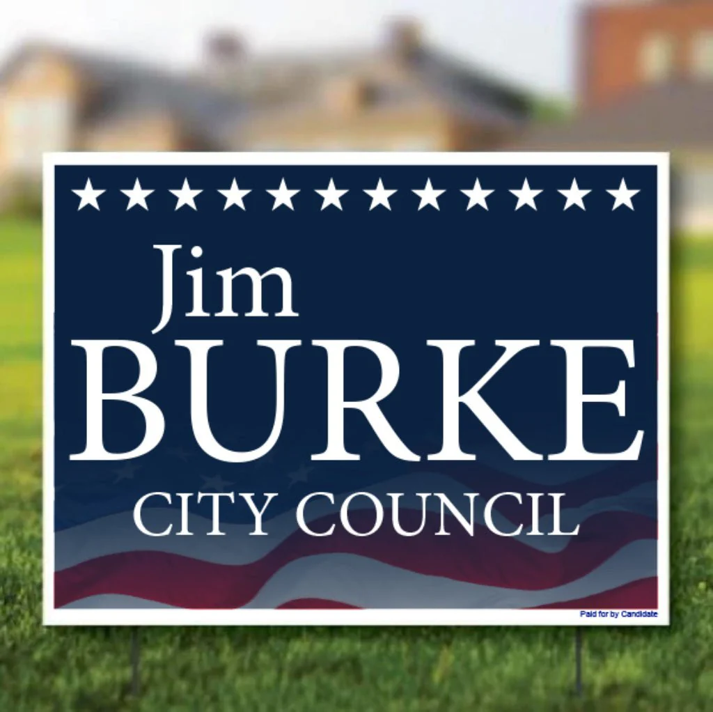 3'x4' Custom Political Road Sign - Image 11