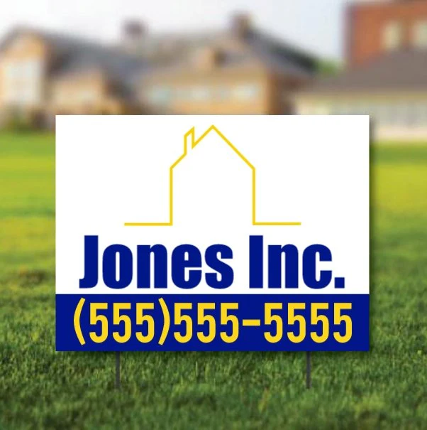 3'x4' Custom Contractor Road Signs - Image 4