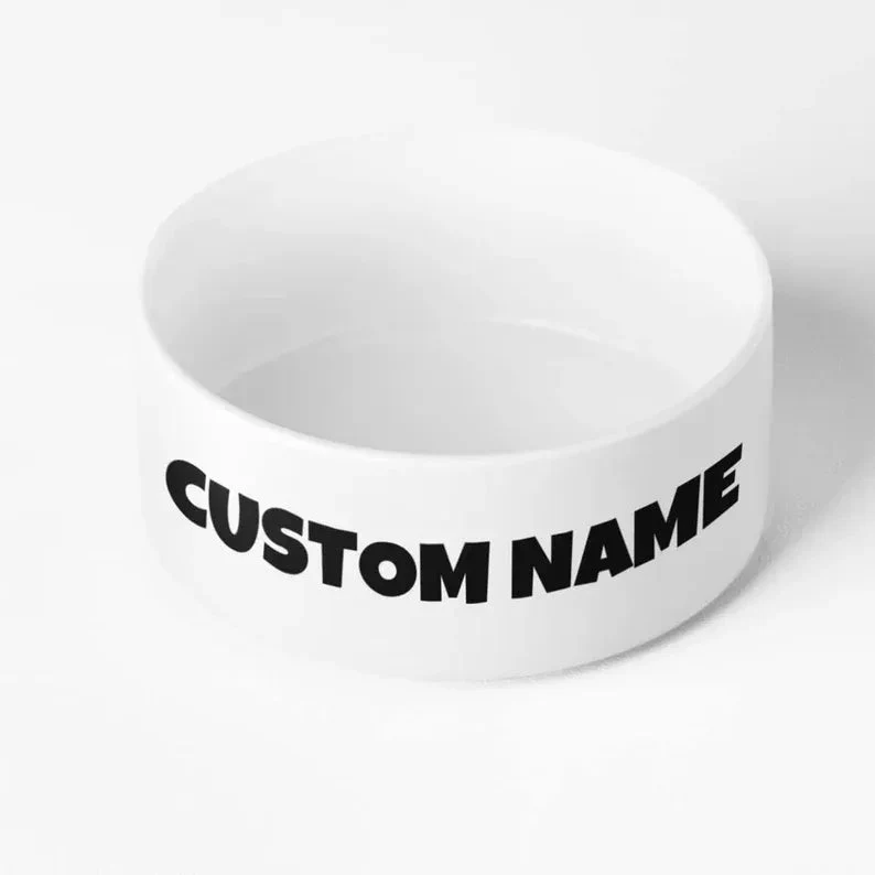 Custom Name Pet Bowl - Image 3