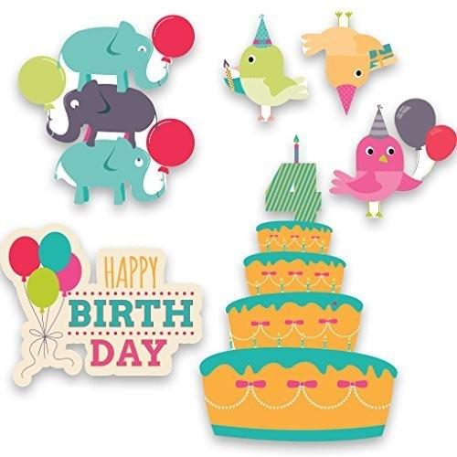 Happy 4th Birthday Yard Card 6 piece set - Image 2