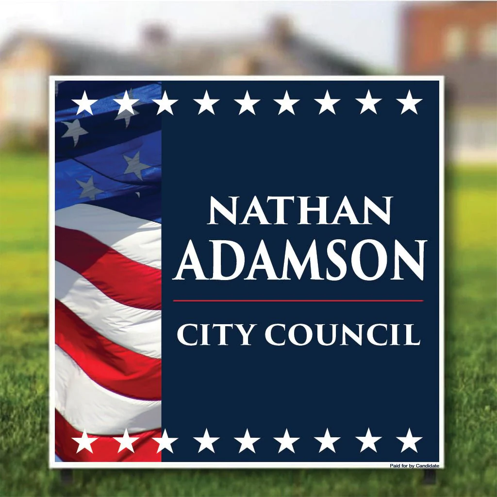 4'x4' Custom Political Road Signs - Image 11