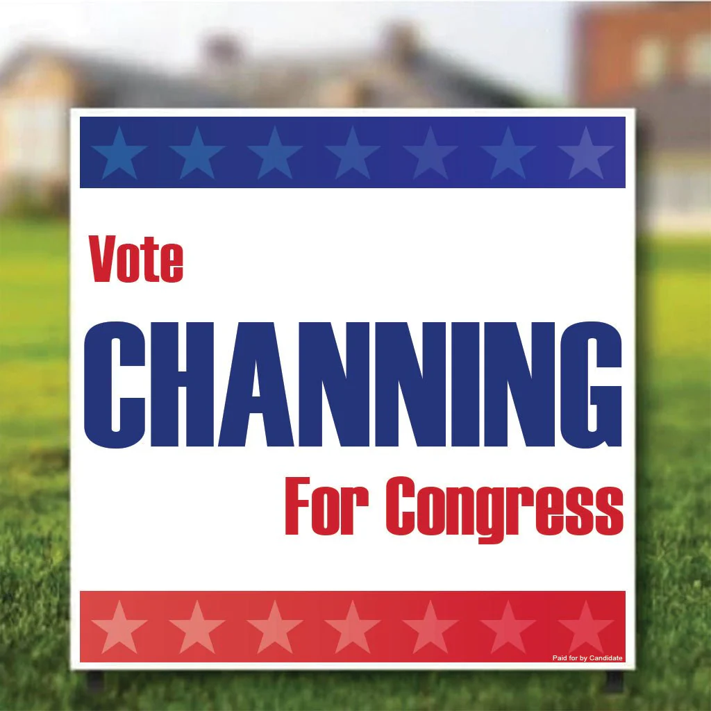 4'x4' Custom Political Road Signs - Image 7