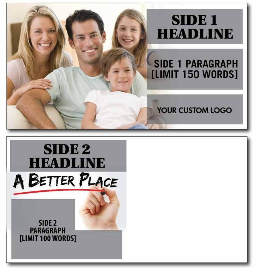 5.75" x 11" All Inclusive Standard Postcards - Image 4