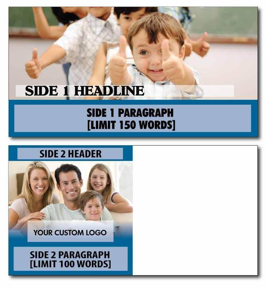 5.75" x 11" All Inclusive Standard Postcards - Image 6