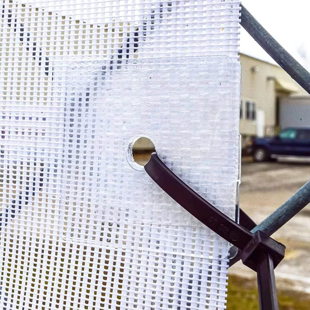 5'x100' Custom Logo Mesh Fence Wrap - Image 9