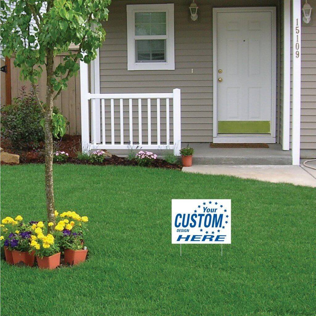 9"x12" Custom Yard Signs