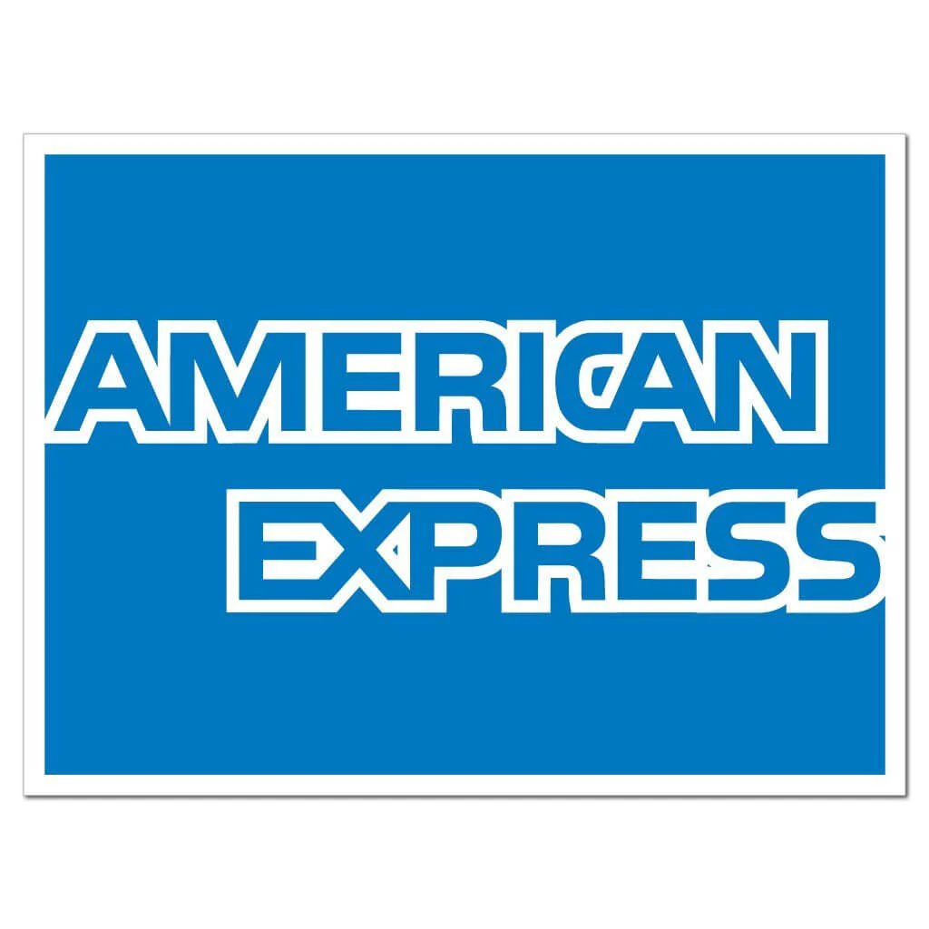 American Express Credit Card Sign or Sticker - Image 2