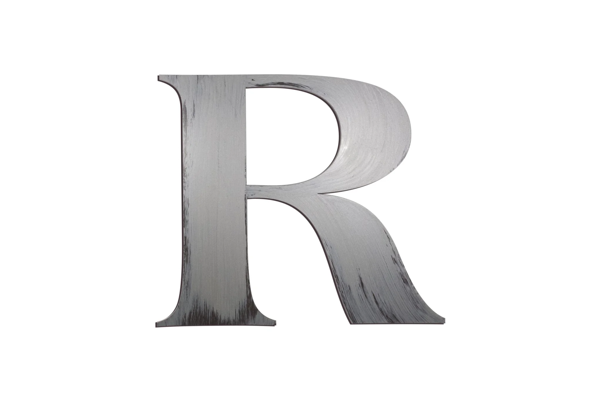 13" Americana Bold Alphabet Letters Wall Art - Image 21