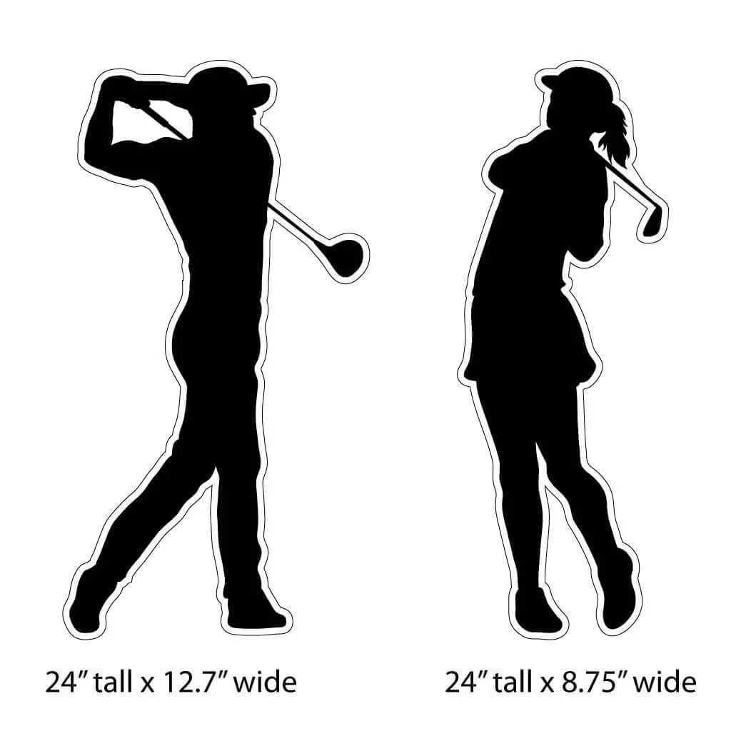 Athlete Silhouette Yard Decoration Accessory Set 22 pc - Image 10