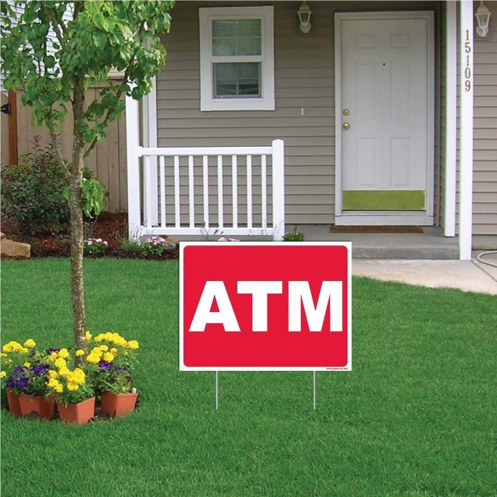 ATM Sign or Sticker - Image 3