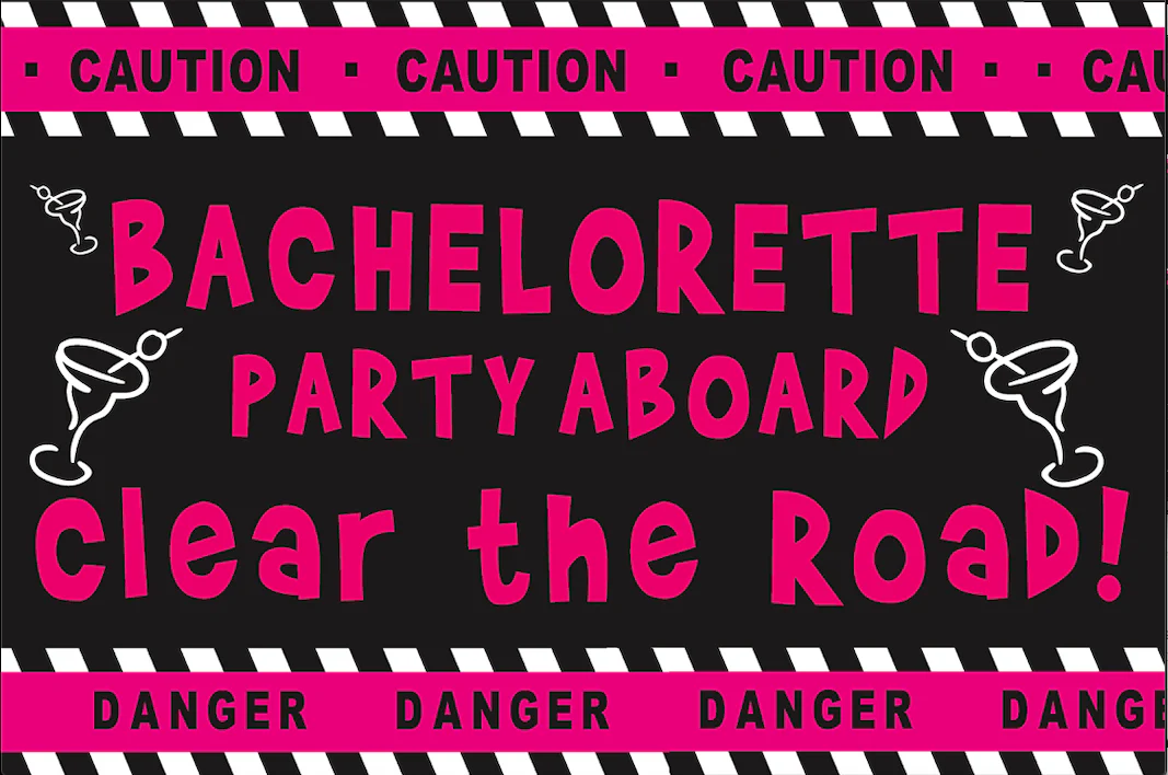 Bachelorette Party Can Coolers & Car Magnets Gift Set - Image 2