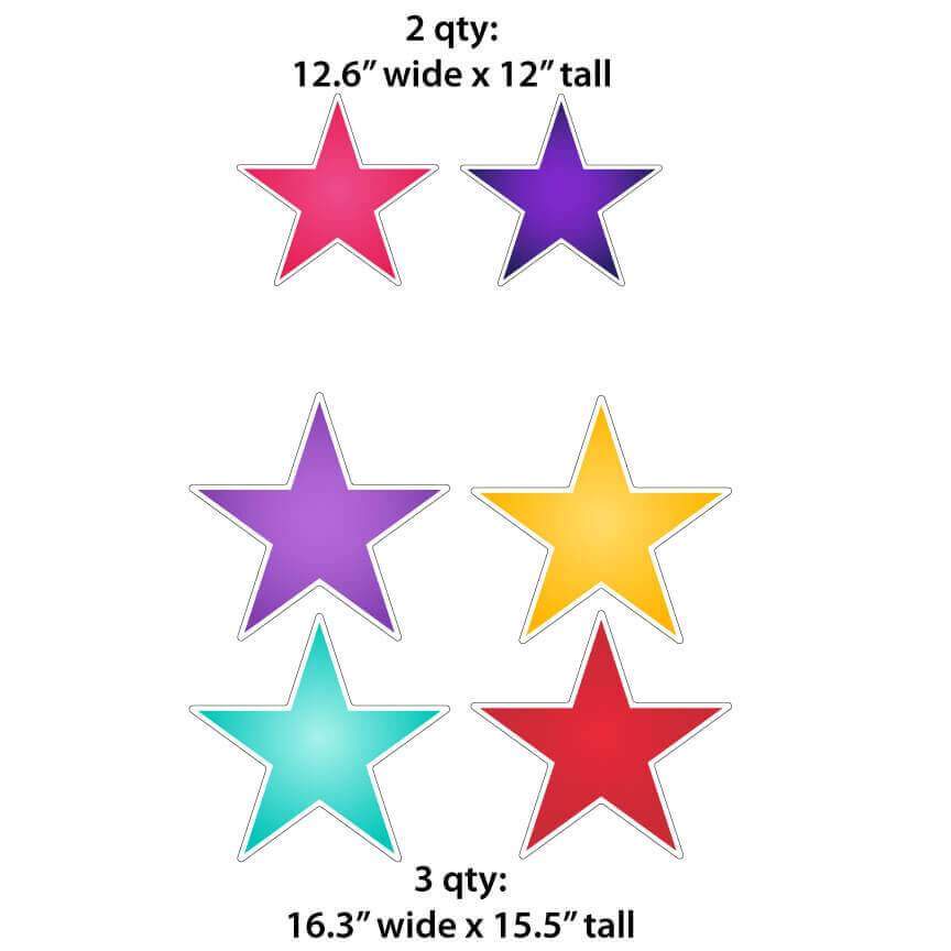 Back to School - School Supplies Yard Card Decoration 15 pcs - Image 4