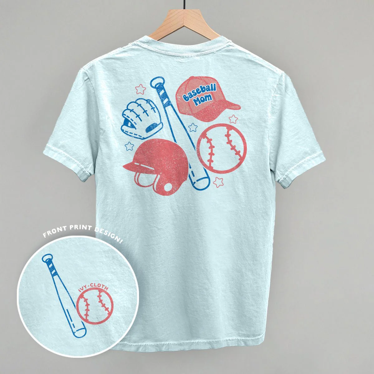 Baseball Mom Doodle (Back Print) - Image 2