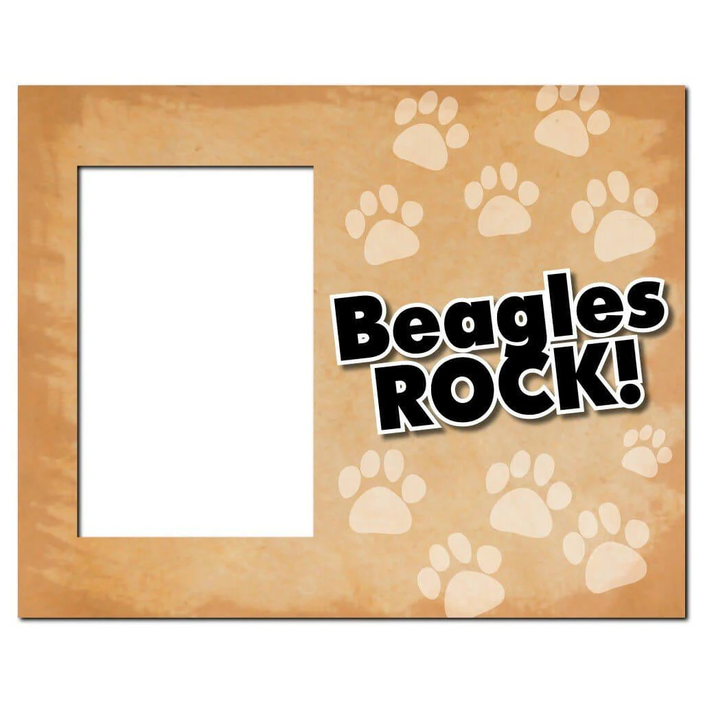 Beagles Rock Dog Picture Frame - Image 2