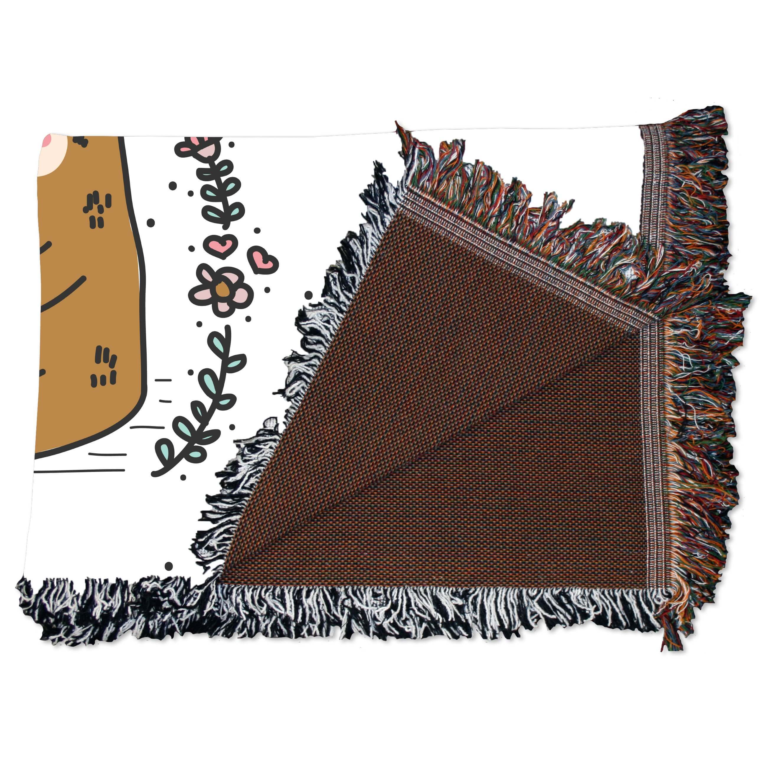 Bear Hugs From Personalized Woven Blanket - Image 2