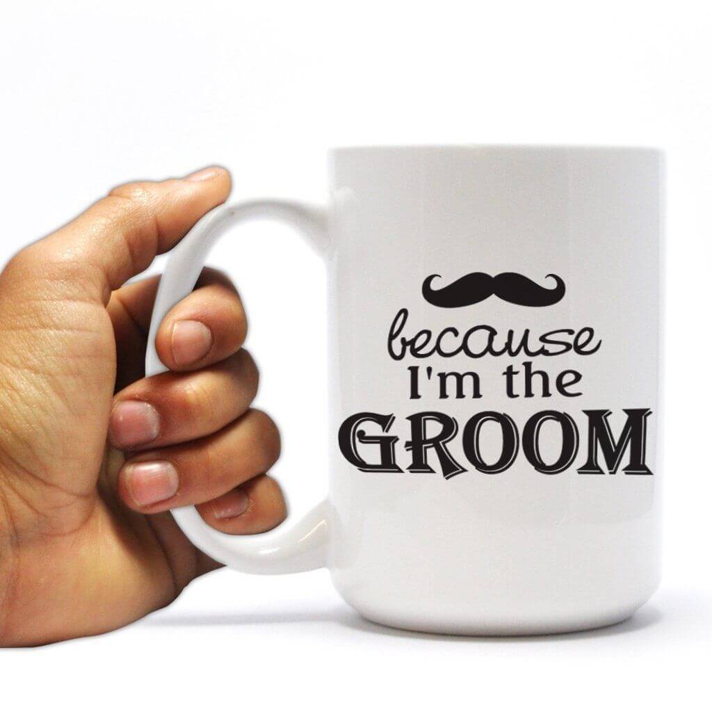 Because I'm the Groom 15oz Coffee Mug - Image 2