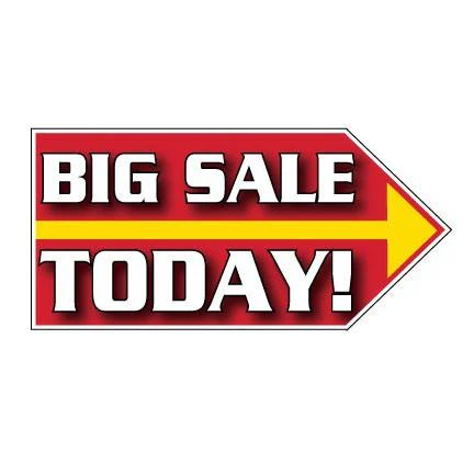 Big Sale Today Spinner Signs - Image 2
