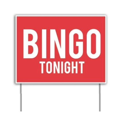 Bingo Banner & Bingo Yard Signs Set - Image 3