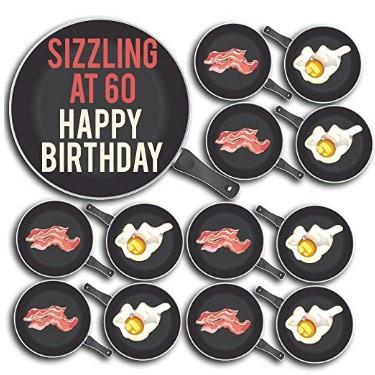 Birthday Yard Card Sizzling at 60 - 13 pcs - Image 2