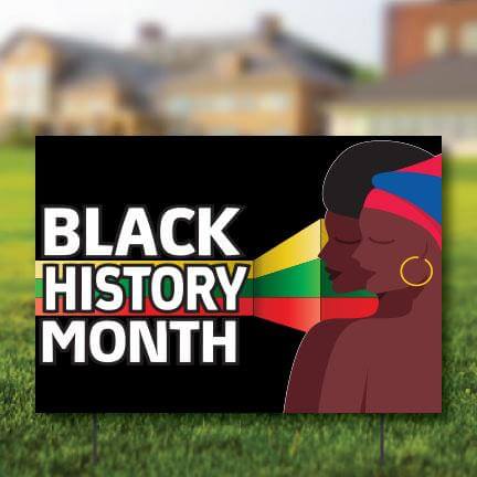 Black History Month Banner & Yard Signs Set - Image 2