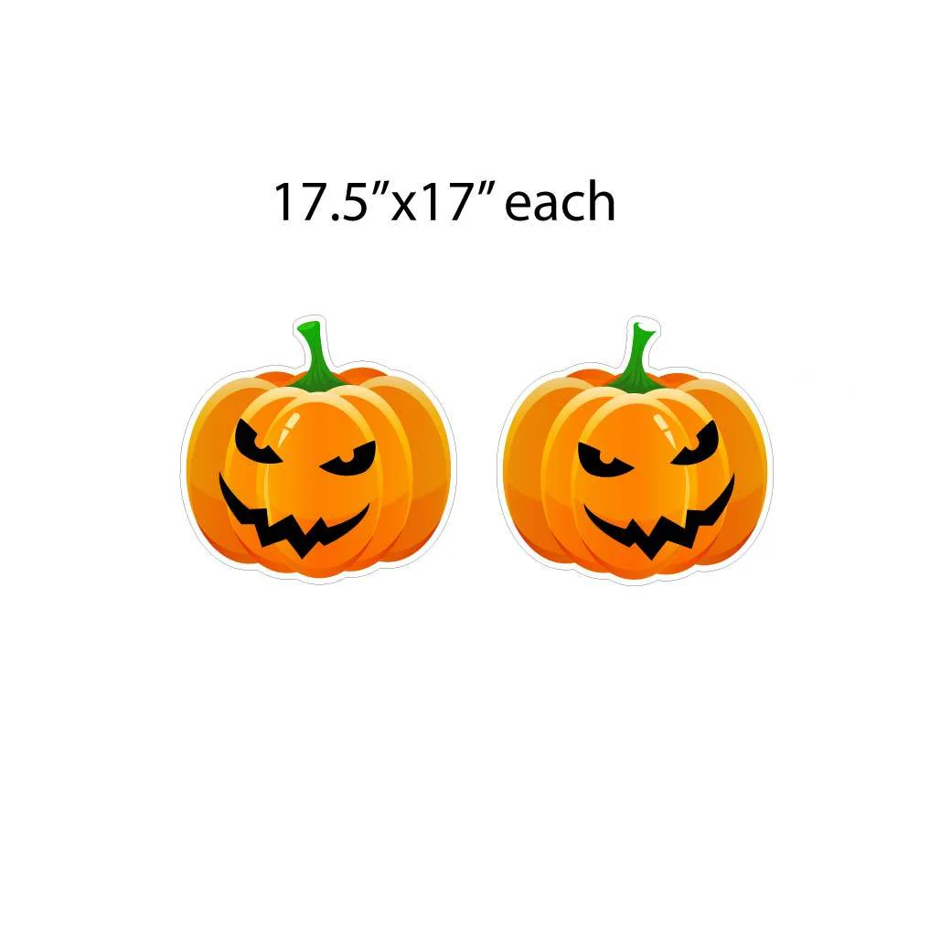 BOO! Halloween Characters Halloween Yard Card Decoration 11 pc Set - Image 4