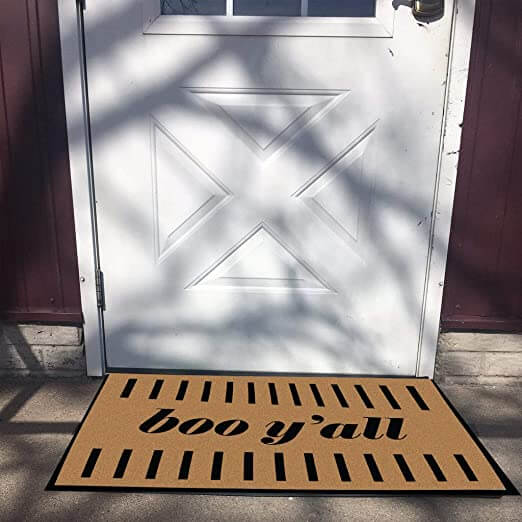 Boo Y'all Halloween Doormat - Image 3