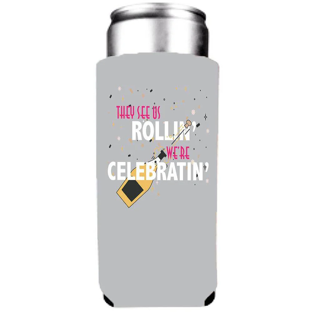 Bridin' Dirty Bachelorette Party Can Coolers Pack - Image 5