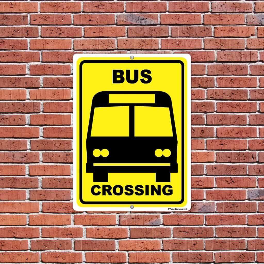 Bus Crossing Sign or Sticker - Image 6