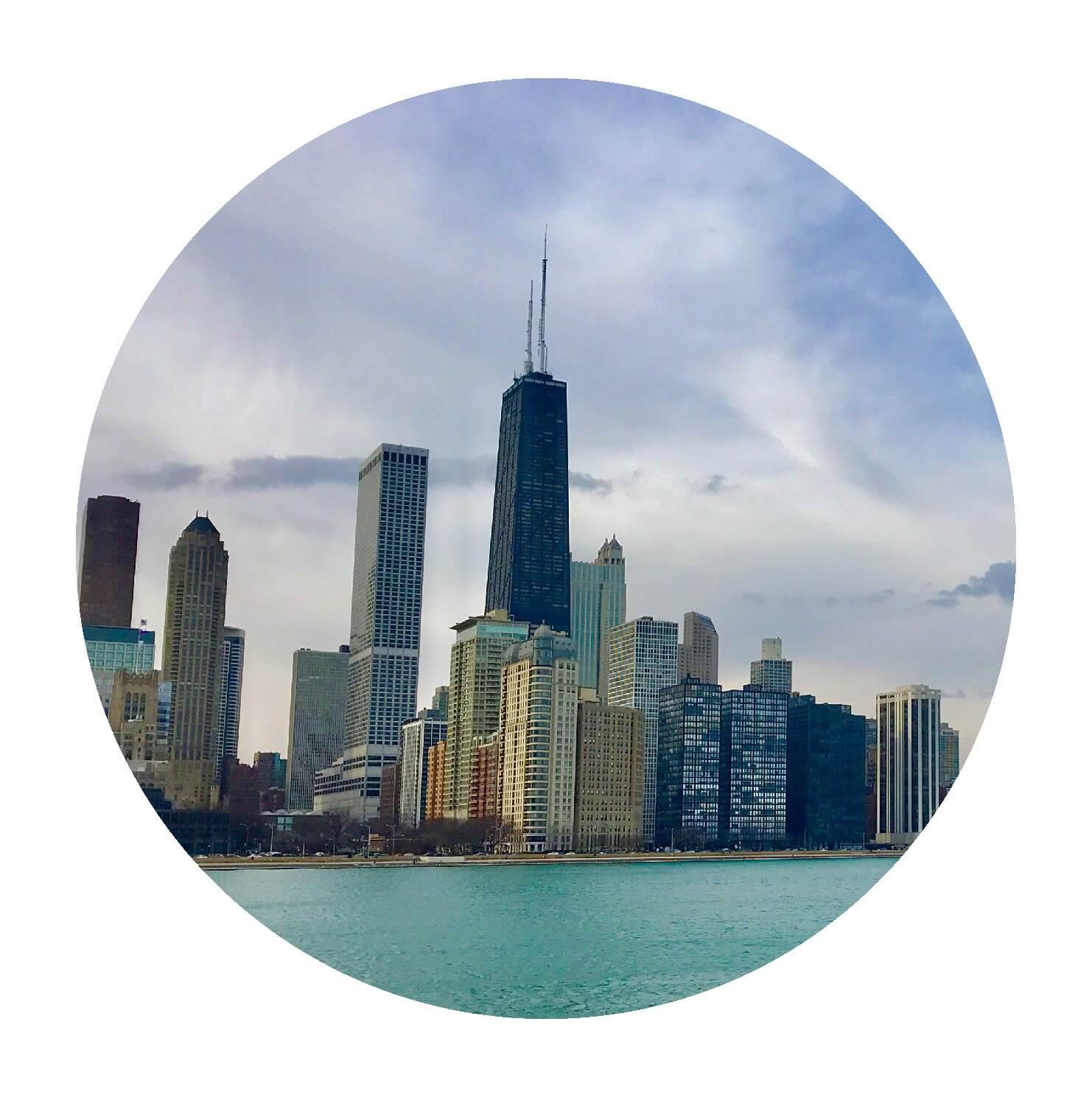 Chicago Skyline Coasters Set of 4 - Image 2