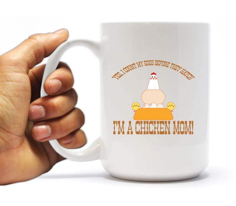 Chicken Theme Coffee Mug & Can Cooler Gift Pack - Image 2