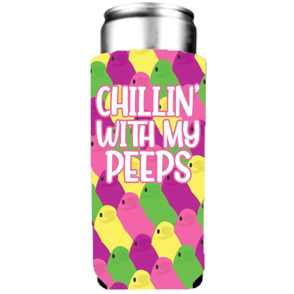 Chillin' With My Peeps Mug & Can Cooler Gift Set - Image 4