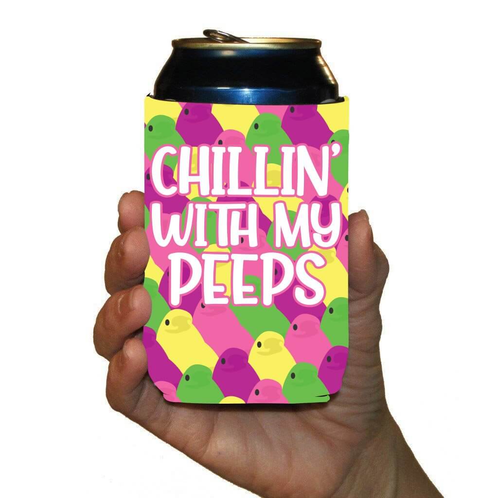 Chillin' With My Peeps Mug & Can Cooler Gift Set - Image 6