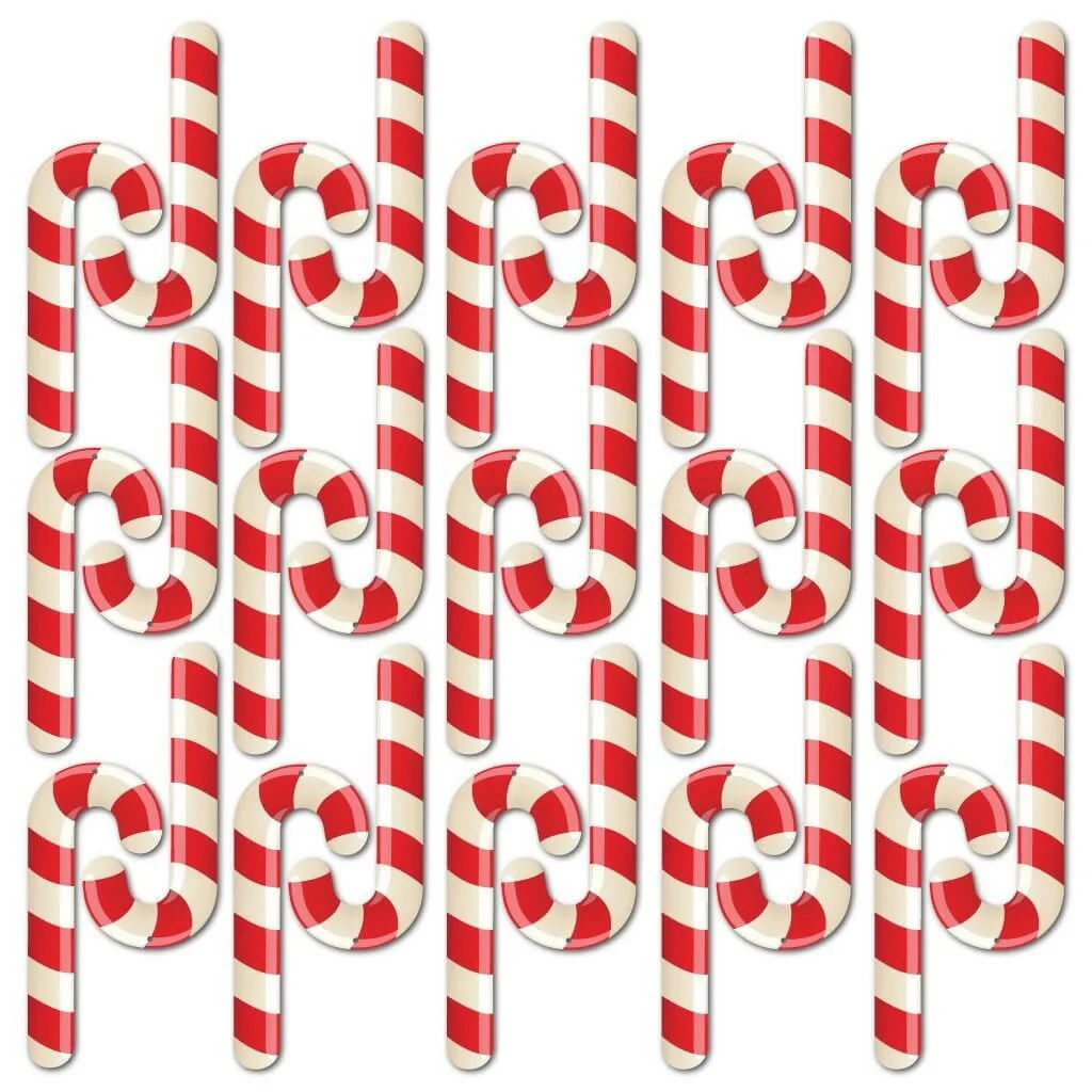 Christmas Candy Canes Hanging Decoration - Image 2